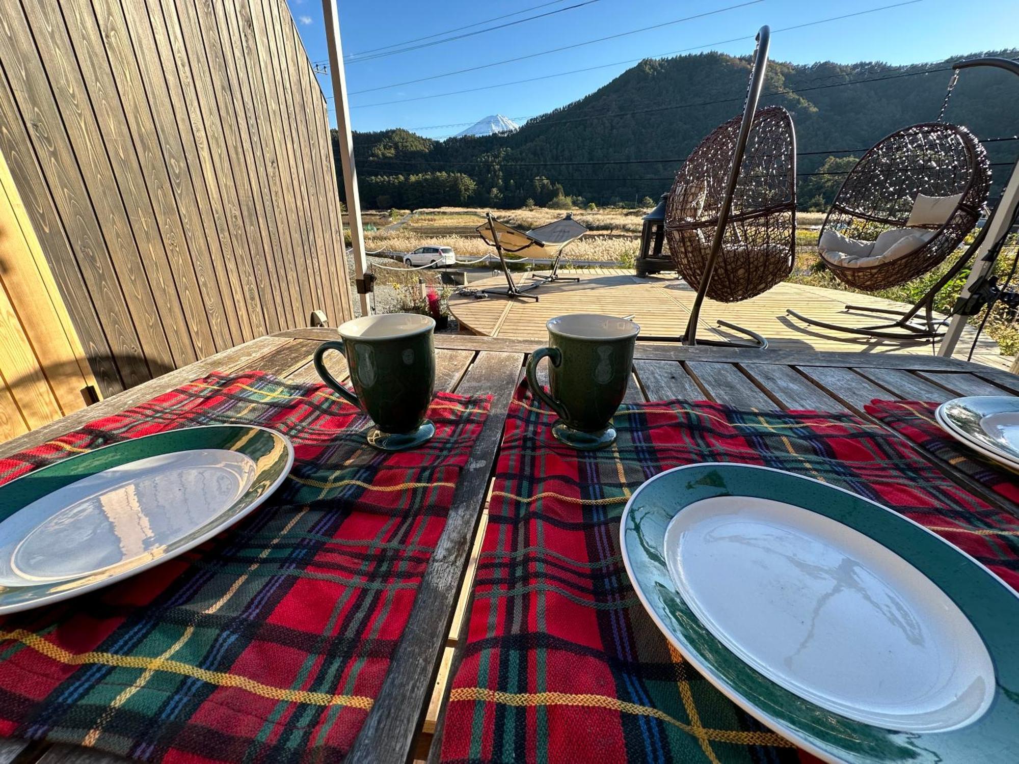 Fuji Dome Glamping Hotel Fudzsikavagucsiko Kültér fotó