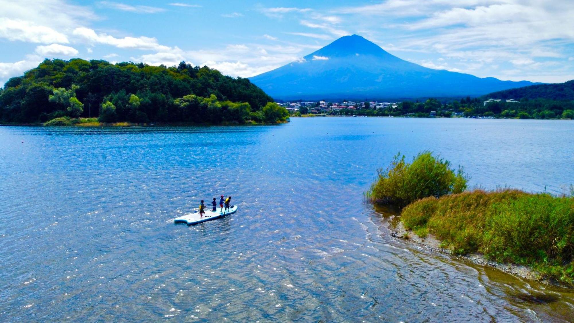 Fuji Dome Glamping Hotel Fudzsikavagucsiko Kültér fotó