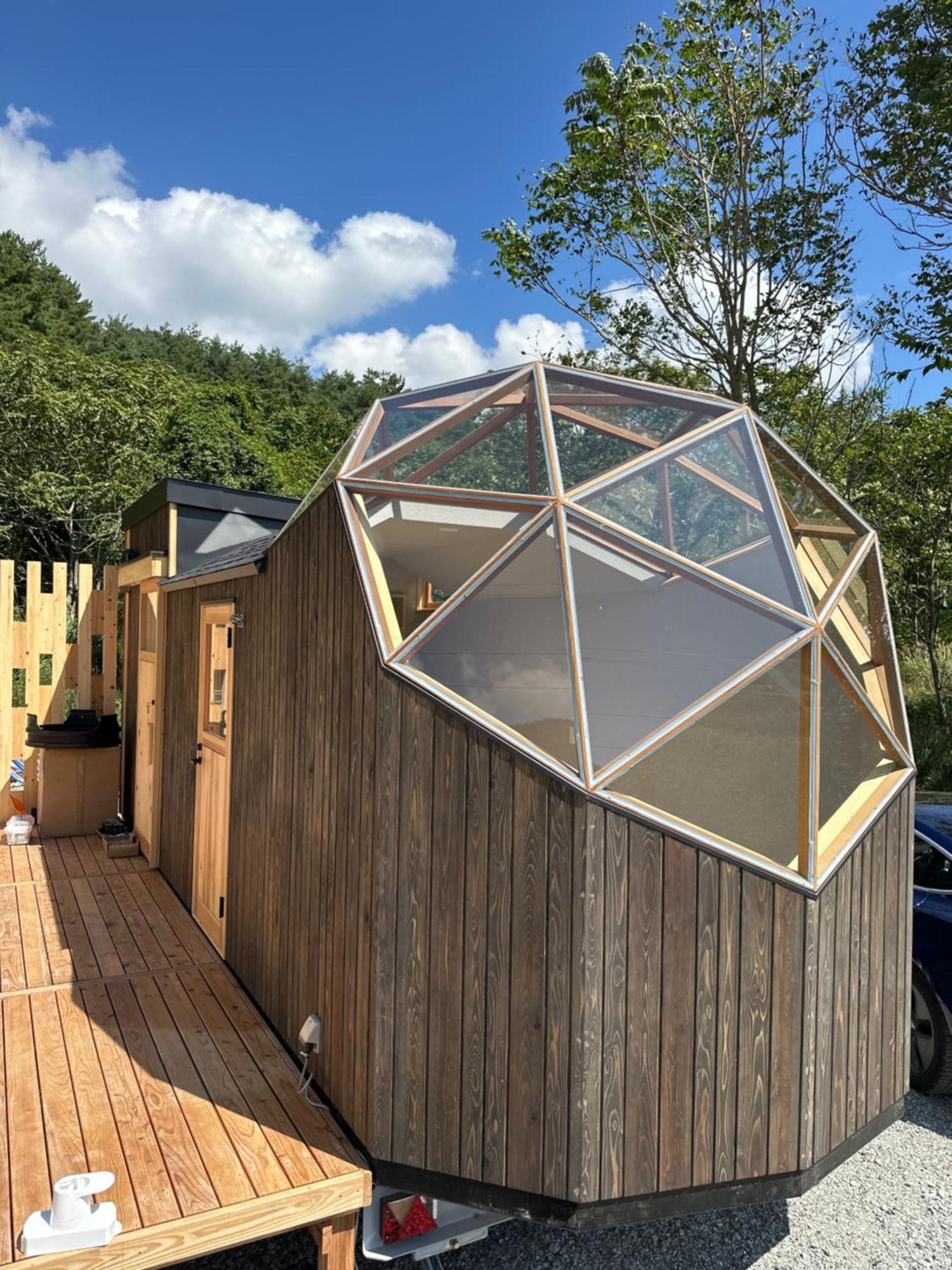 Fuji Dome Glamping Hotel Fudzsikavagucsiko Kültér fotó