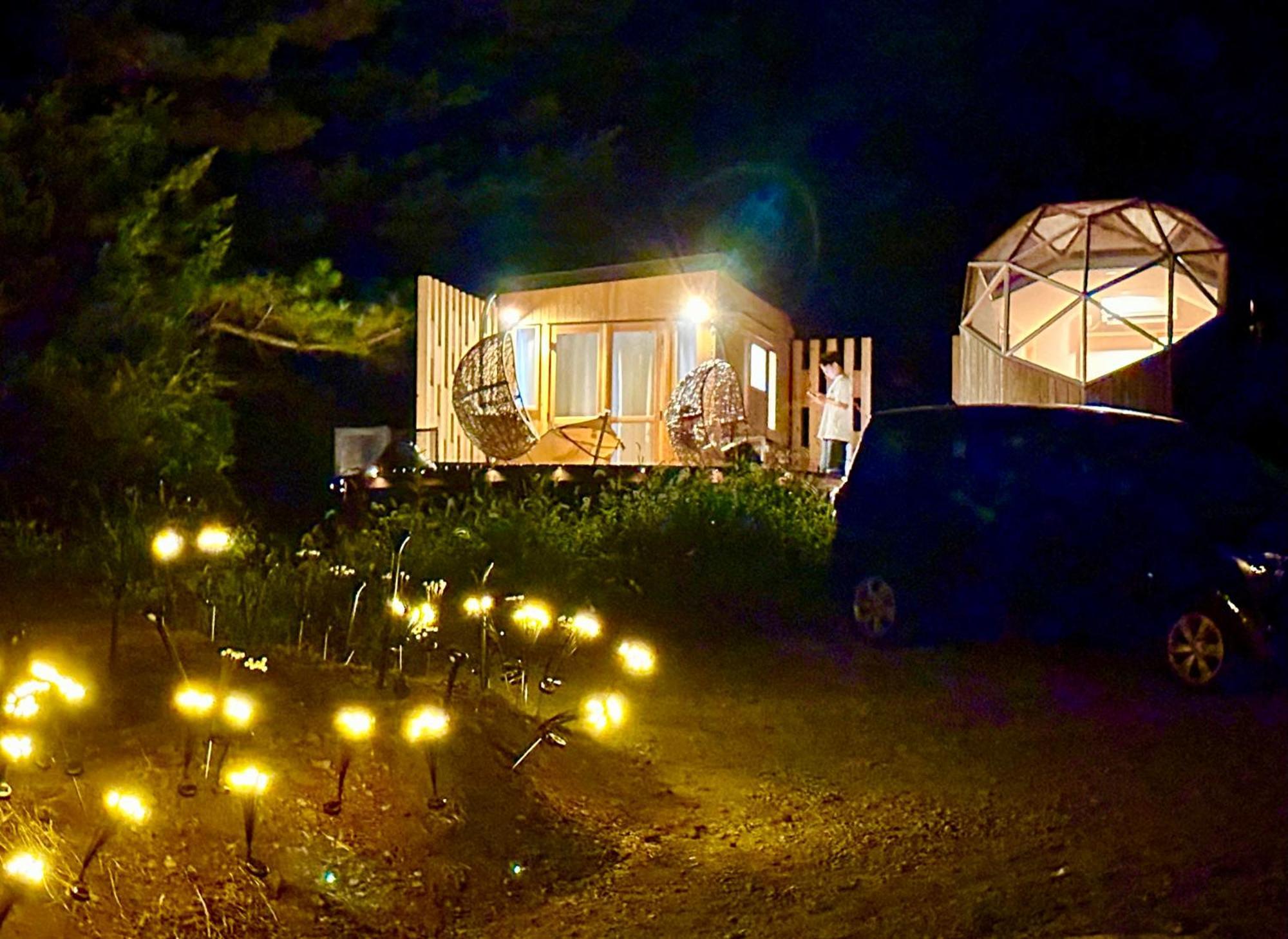 Fuji Dome Glamping Hotel Fudzsikavagucsiko Kültér fotó