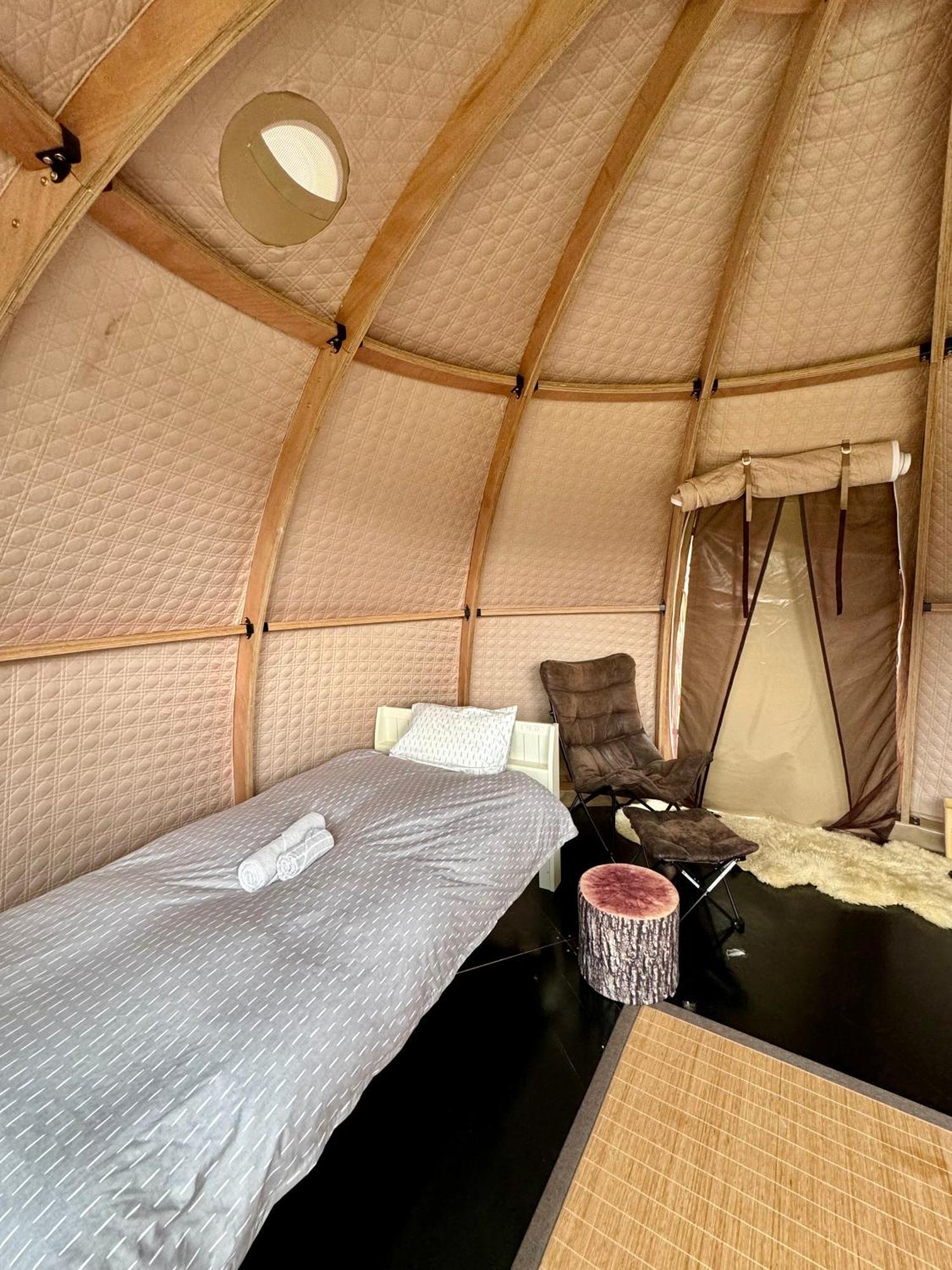 Fuji Dome Glamping Hotel Fudzsikavagucsiko Kültér fotó