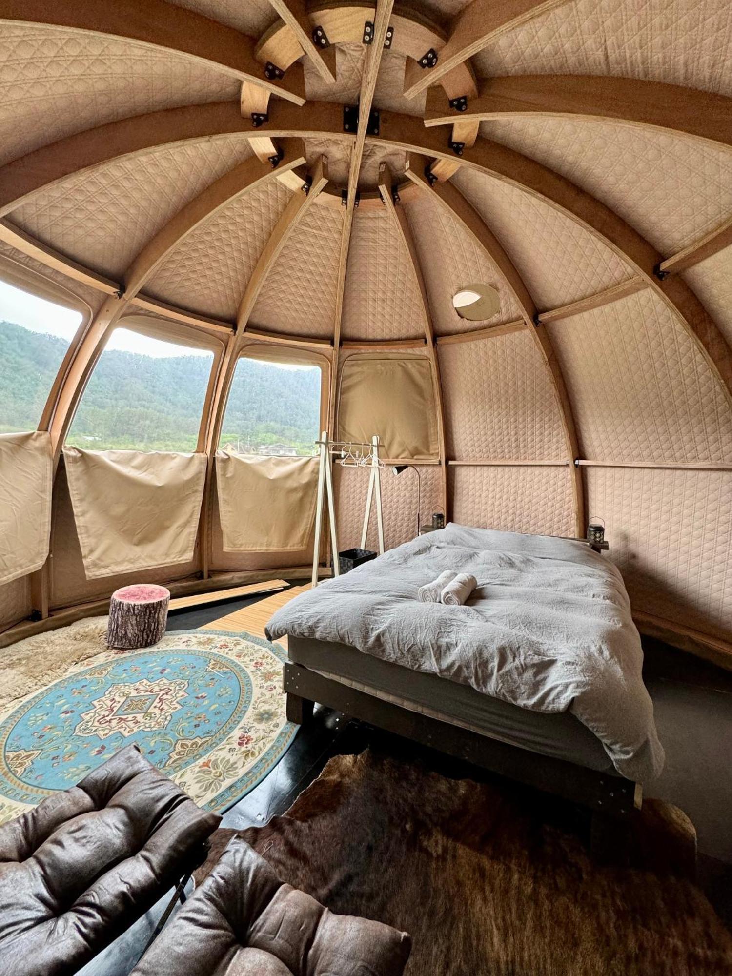 Fuji Dome Glamping Hotel Fudzsikavagucsiko Kültér fotó